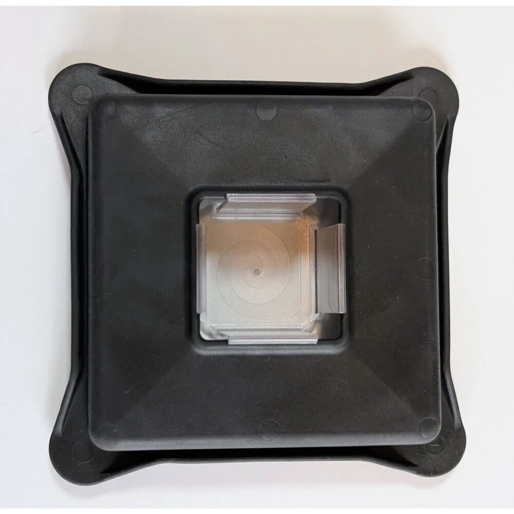 Blendtec Hard Lid with Clear Center Cap Insert Replacement Square Blender Top